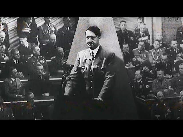 Hitler Speeches - Rearmament Addresses - Stock Footage