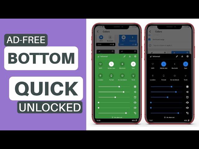 Best Free Quick Bottom Setting App for Android