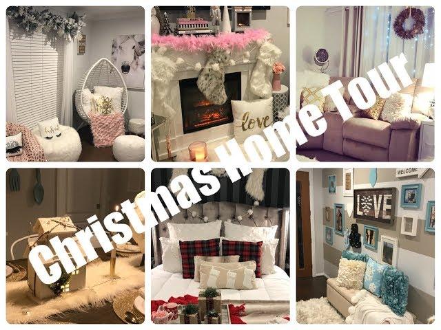 GLAM CHRISTMAS HOME DECOR -CHRISTMAS HOME TOUR 2017