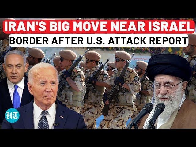 Secret Iran War Move At Border Near Israel After Revelation Of US Attack Plan On Tehran Nuclear Site