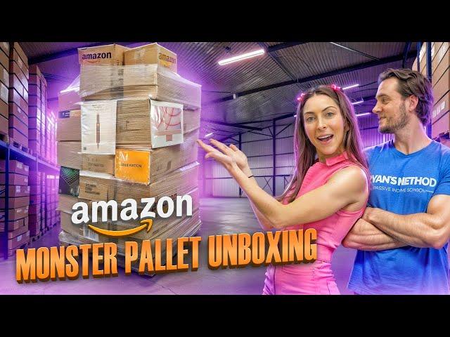 AMAZON MONSTER PALLET UNBOXING | RETURN PALLET FLIPPING | HUMBLE HUSTLE EP. 4