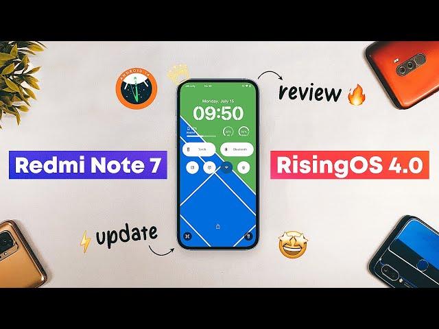 RisingOS 4.0 Beta for Redmi Note 7 | Android 14 | Full Review