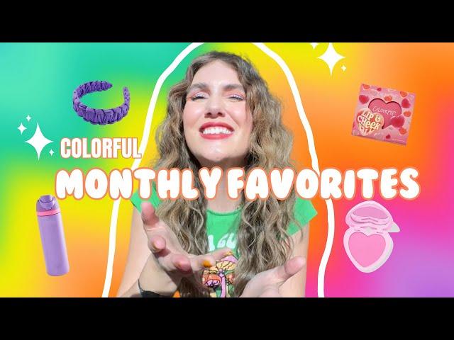 COLORFUL March Favorites: Fun Makeup, Colorful Murals, BEST HOODIE EVER!! 