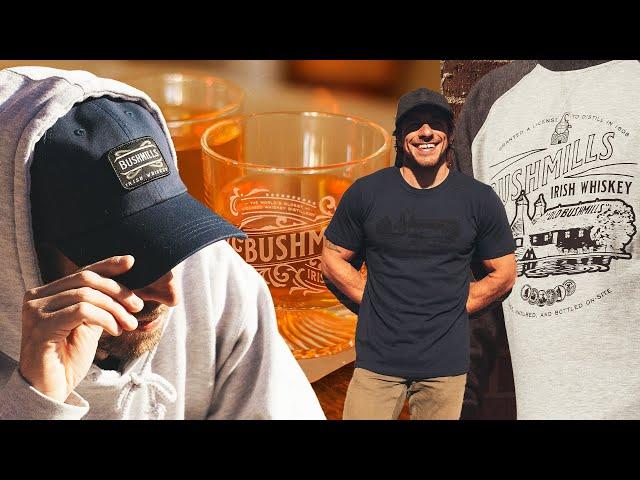 Custom T-Shirts, Hats, Sweatshirts & More for Bushmills Irish Whiskey by Anthem Branding