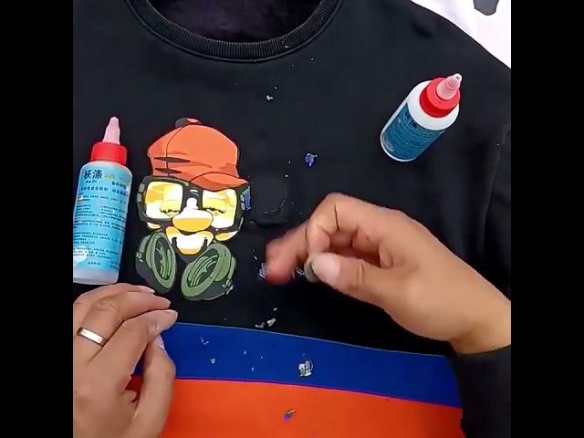 How to use the printed logo remover? #diy #tutorial  #tools #logo #remover #remove #print #tshirt