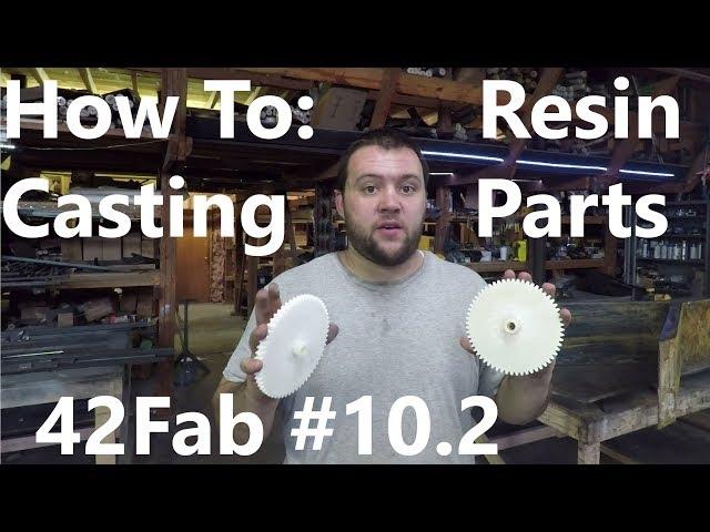 How to Cast Resin in Silicone Molds (Part 2 - Casting) - 42Fab #10.2