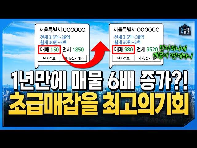 지금부터 1년동안 서울중심부 2~3억 할인받아 매수하는 방법