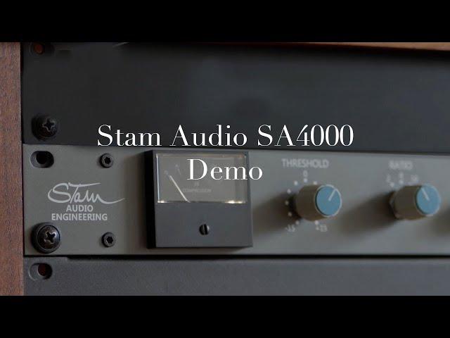 Stam Audio SA4000 - SSL Bus Compressor - Demo and Walkthrough