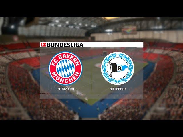  Bayern Munich vs Arminia Bielefeld  | Bundesliga (15/02/2021) | Fifa 21