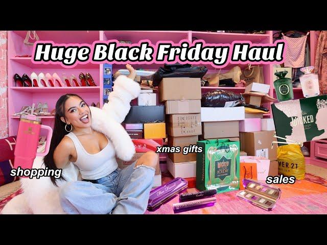 Huge BLACK FRIDAY + CYBER MONDAY Haul!! Makeup, Candles, Stanley, Xmas Gifts and More!