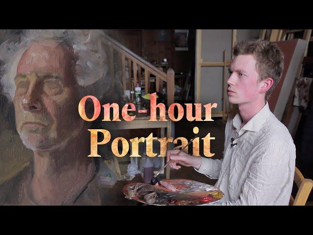 One-hour Painting Demonstration by Öde Nerdrum