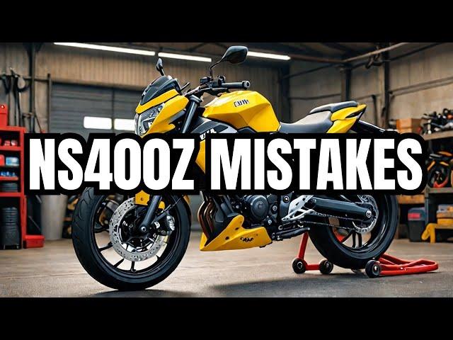 The biggest mistakes with Bajaj Pulsar NS400Z