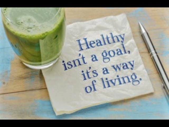 Healthy lifestyle isn't a goal, its a way of living.