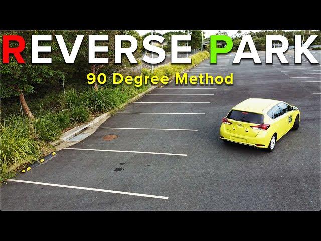 How To Reverse Inside a Parking Spot Using a 90 Degree Method