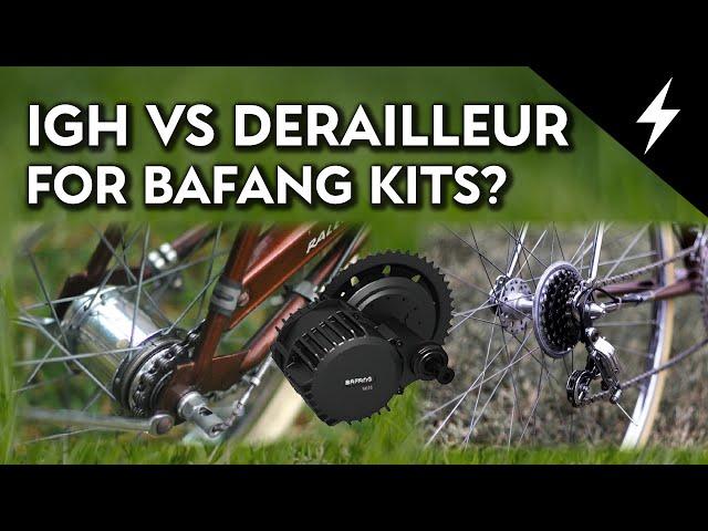 Derailleur vs Gear hub - For bafang Mid-drives?