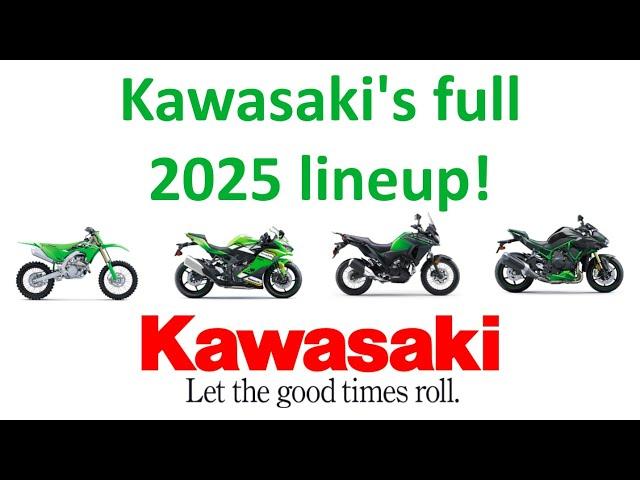 Exploring the details of Kawasaki's lineup for 2025