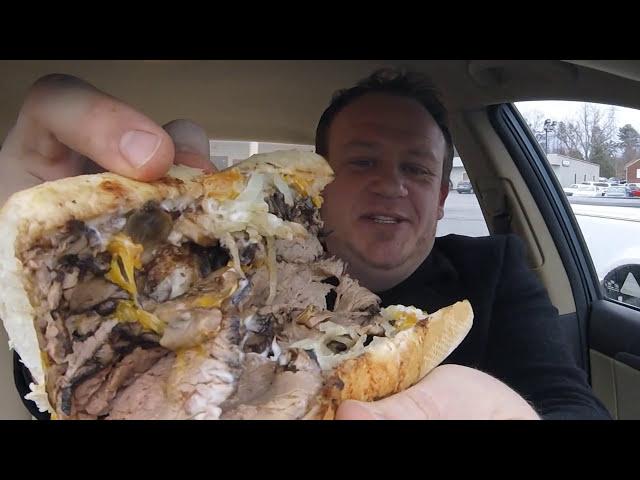 QUIZNO'S A1 BLACK ANGUS STEAK DIP FOOTLONG Food Review!!!