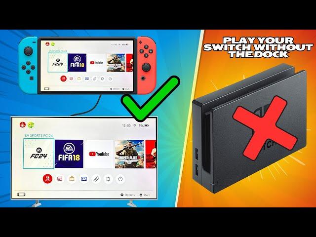 How To Play Nintendo Switch On TV Without The Dock 2024