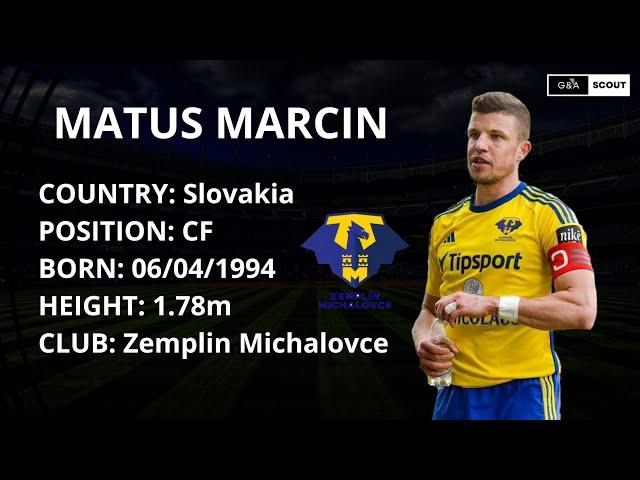 EXCLUSIVE: MATUS MARCIN | ZEMPLIN MICHALOVCE | CF | HIGHLIGHTS 2023/2024