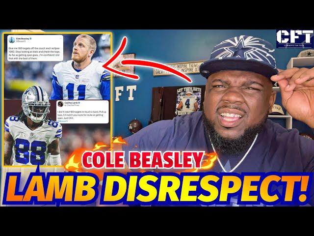 Cowboys old Wr Cole Beasley DISRESPETS Ceedee Lamb and why this is all Jerry Jones Fault!