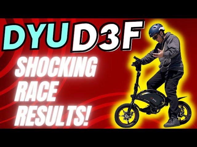 DYU D3F Review: The Compact Ebike That Beats Major Competitor With 100 Less Watts!