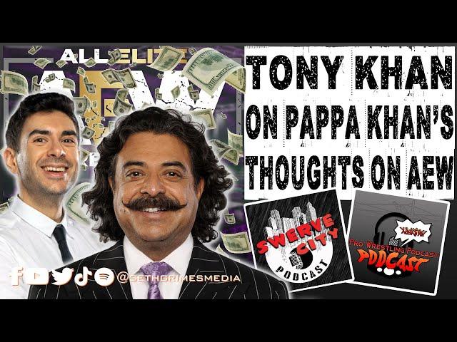 Tony Khan on father Shad Khan and AEW | Clip from the Pro Wrestling Podcast Podcast | #aew #tonykhan