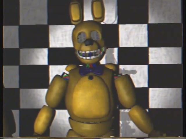 SPRINGBONNIE INTRODUCING!![FNAF/VHS]