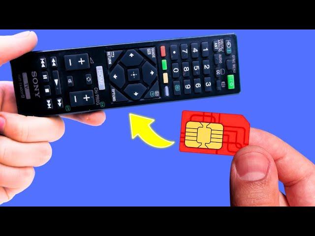 Once you learn this trick, You will never throw a SIM Card in the Trash again! How to Fix TV Remote