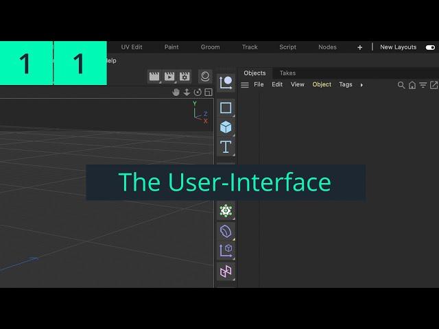 Full Cinema 4D 2023 Lecture | Lesson 1 | Part 1: The User Interface