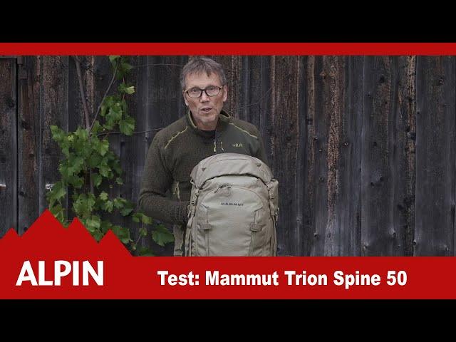 Test 2021: Mammut Trion Spine 50 - Tourenrucksack | ALPIN - Das Bergmagazin