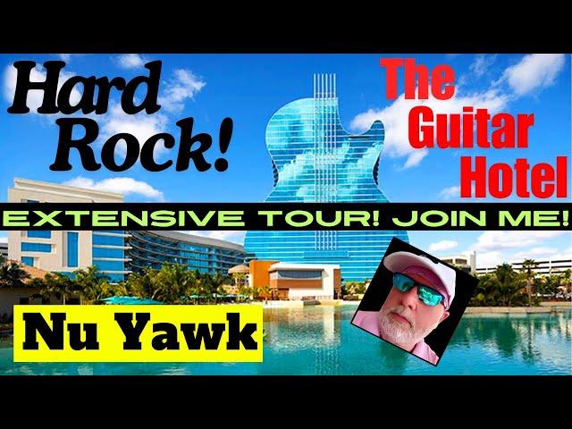 🟡 Hard Rock Hotel & Casino Hollywood Florida. Extensive Tour Of The Guitar Hotel! Visually Stunning!