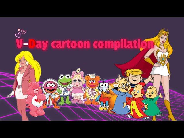 80s Valentine's Day Cartoon Compilation revamp