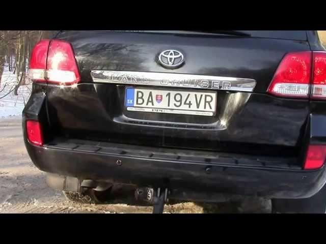 Land Cruiser V8 Rev, Sound, Snow Fun