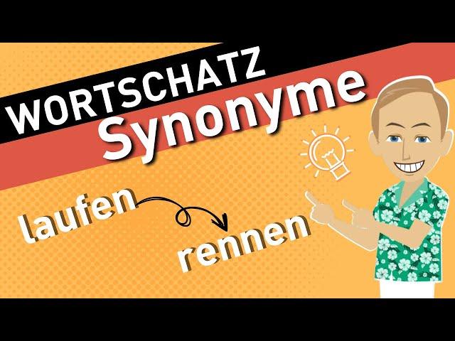 Learn German | Popular synonyms | Vocabulary