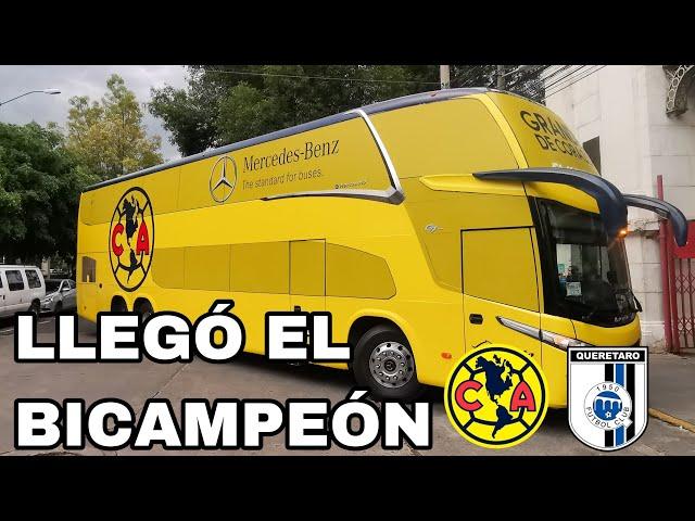 SE SIENTE RARO | América llega al estadio Azul