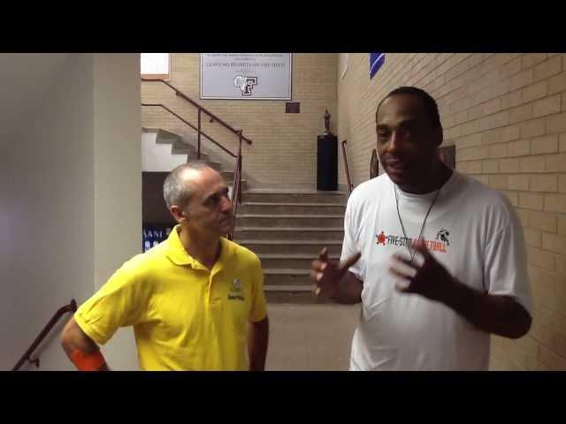 Interview to Tony Campbell, NBA CHAMP with Lakers