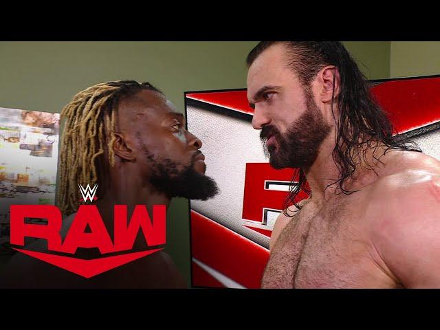 Drew McIntyre and Kofi Kingston are set for a high-stakes rematch: Raw, May 24, 2021