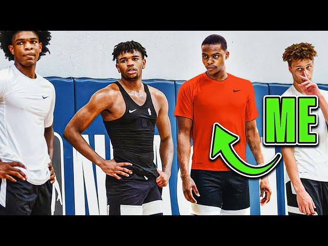 TikTok Star Sneaks Into NBA Tryout.. And Kills It!!