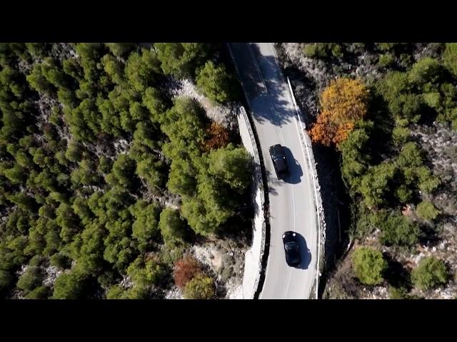 Car chase Commercial  scene HD AEROVIDEO.GR