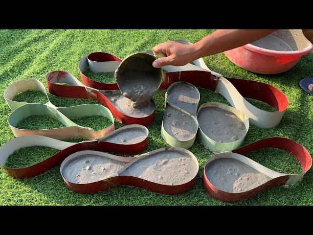 Great cement craft pot ideas / Details on how to make beautiful and easy pots at home / DIY pots