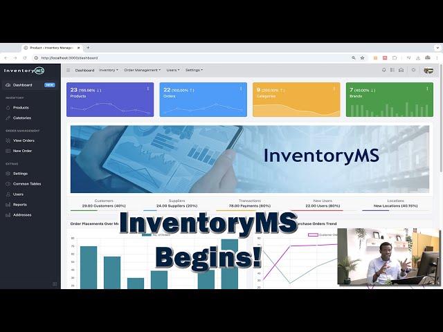 InventoryMS - Complete Application in SpringBoot API and React UI - InventoryMS Begins!