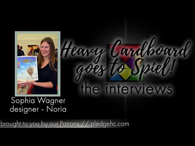 Heavy Cardboard 2017 Essen Interviews - Sophia Wagner