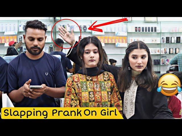 Slapping Prank On Girl With A Twist @crazycomedy9838