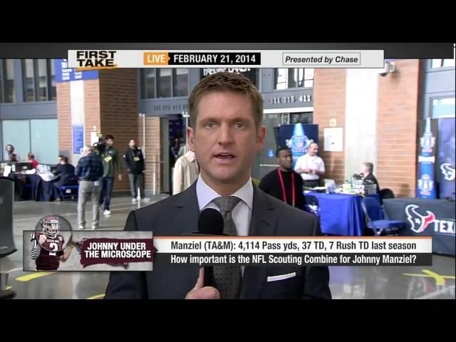 Todd McShay Dishes on Johnny Manziel at NFL Combine