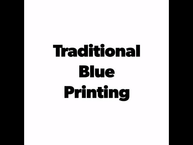 How to blue print using Ammonia?