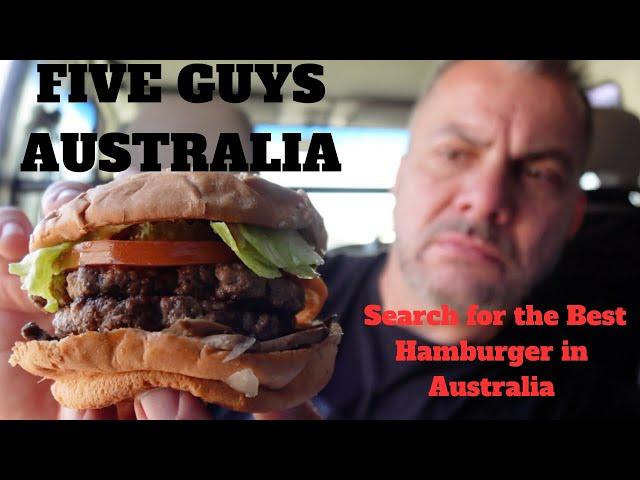 Five Guys Australia Burger Review - Worst Hamburger I have Ever Eaten?