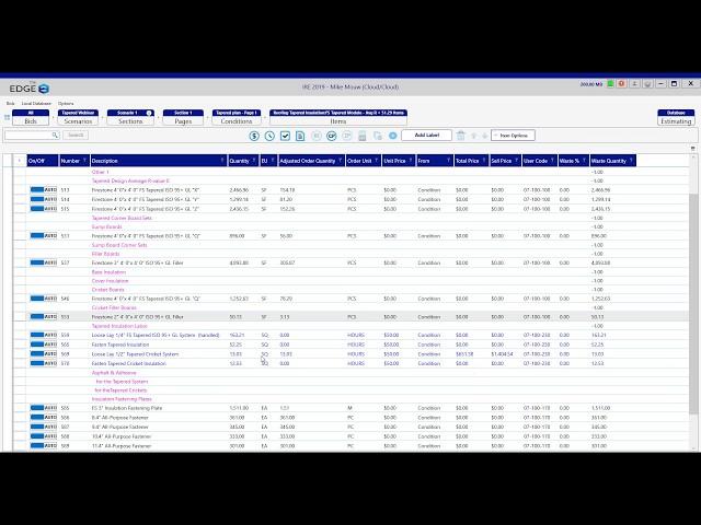 Training Webinar | The EDGE Version 12 | Tapered Insulation