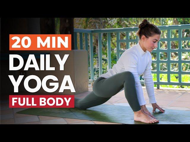 20 Min Daily Yoga Flow | Full Body Stretch for All Levels
