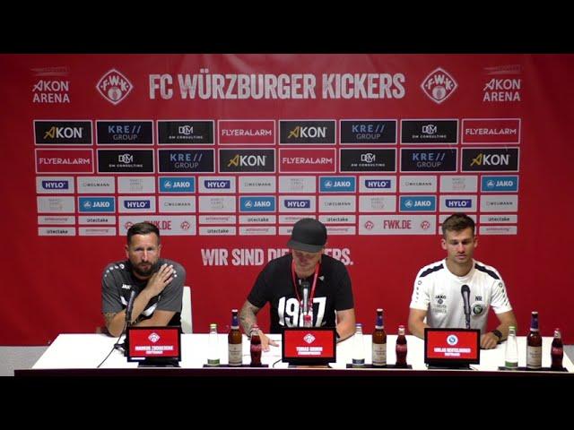 Pressekonferenz 4. Spieltag Kickers gegen die SpVgg Ansbach