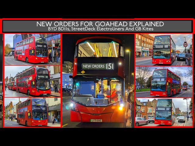 NEW LONDON BUS ORDERS For Routes 129, 151 & 320 *EXPLAINED* (BYD BD11s, StreetDecks & GB Kites)